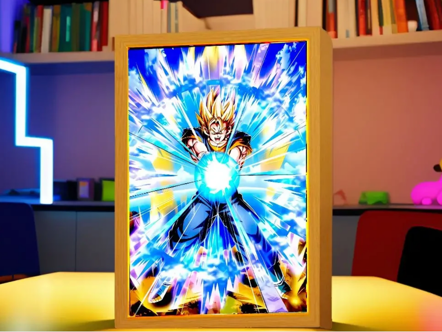 CUADRO DE LUZ DRANGON BALL Z